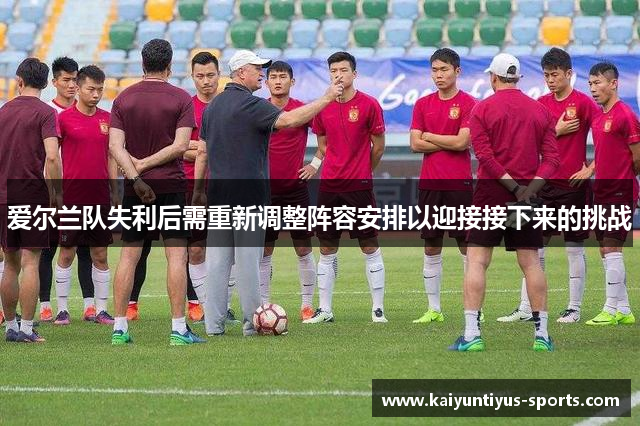 爱尔兰队失利后需重新调整阵容安排以迎接接下来的挑战